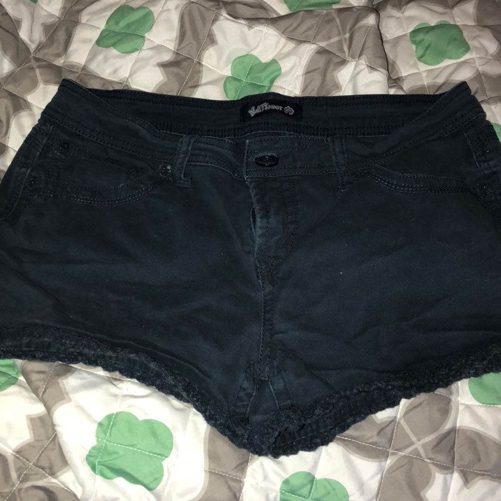 Blue shorts wallflower brand